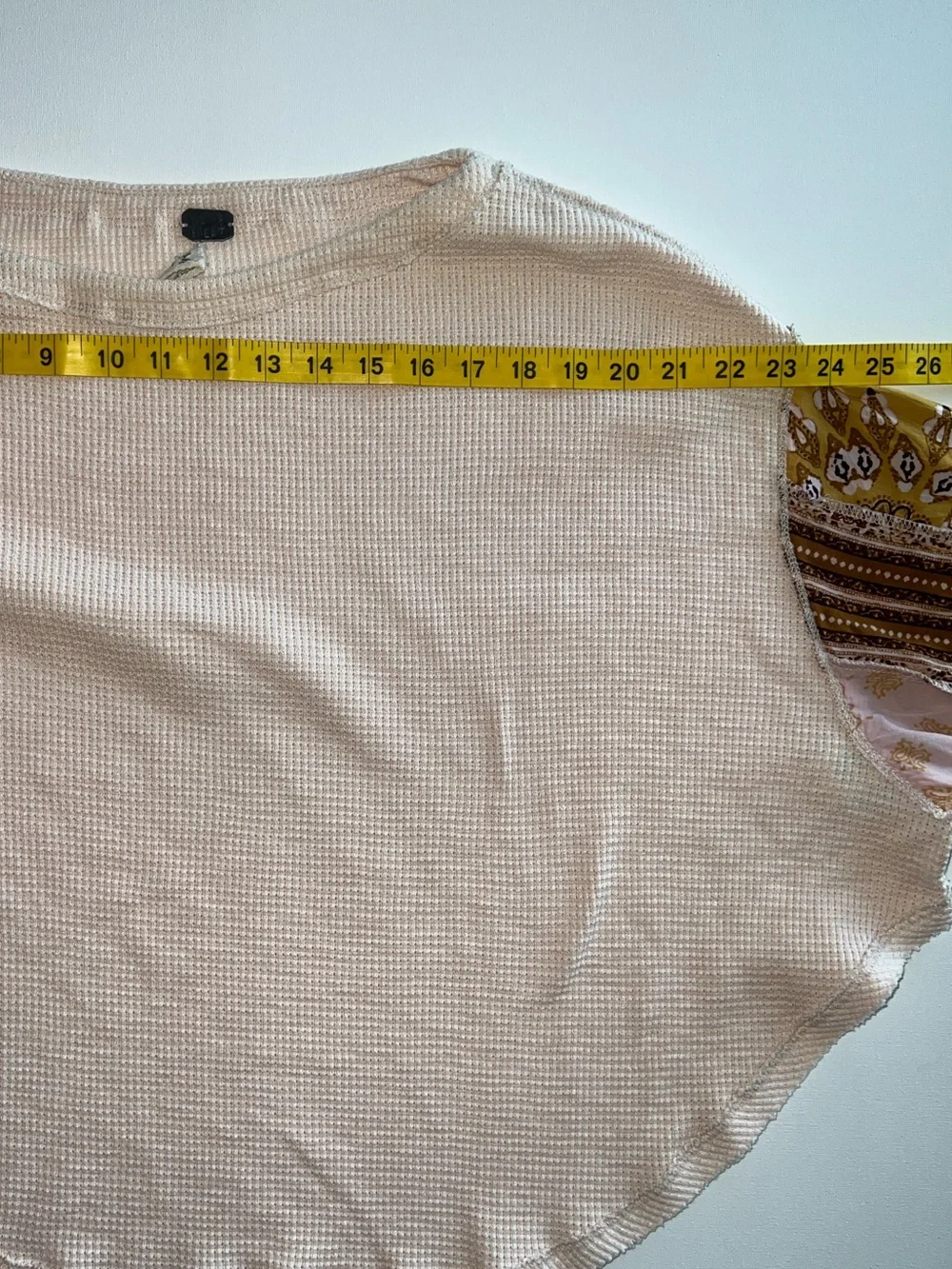 Free People We The Free Boho Blossom Balloon Sleeve Thermal Top Medium Boho